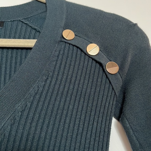 Marciano green sweater dress size XXS great condition only worn once - Picture 3 of 6